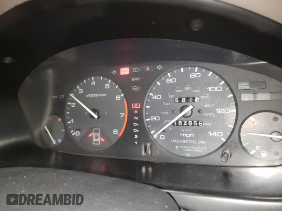 1996 Honda Accord EX with VIN 1HGCD5658TA248126, listed as a Copart auction lot 44596815 with 182,856 mi miles and Clean Title. Bid and sale history available at DreamBid. Image 9.