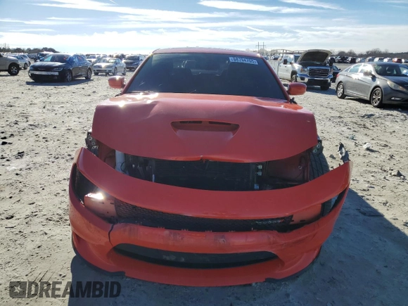 2021 Dodge Charger GT with VIN 2C3CDXHG2MH661448, listed as a Copart auction lot 88794705 with 62,194 mi miles and Salvage Title. Bid and sale history available at DreamBid. Image 5.