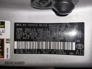 2011 Toyota Corolla L with VIN 2T1BU4EEXBC651735, listed as a IAAI auction lot 42139266 with 37,099 mi miles and . Bid and sale history available at DreamBid. Image 9.
