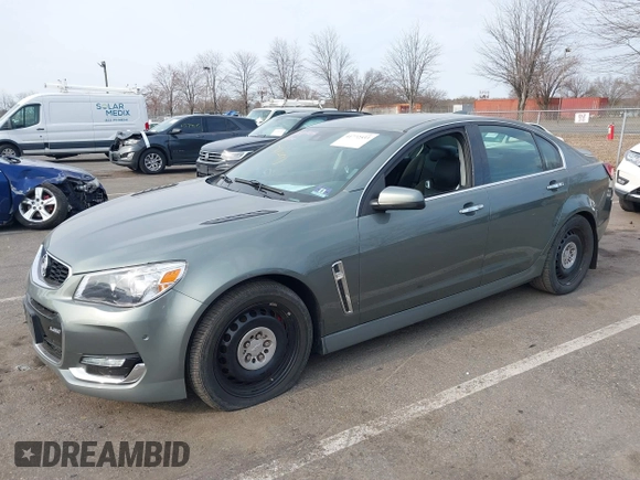 2016 Chevrolet SS with VIN 6G3F25RW2GL208949, listed as a IAAI auction lot 41772533 with 34,821 mi miles. Bid and sale history available at carsss.com. Image 6.