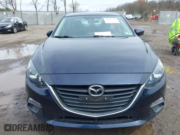 2016 Mazda Mazda3 i Sport with VIN 3MZBM1U71GM327067, listed as a IAAI auction lot 41965177 with 83,245 mi miles. Bid and sale history available at carsss.com. Image 12.