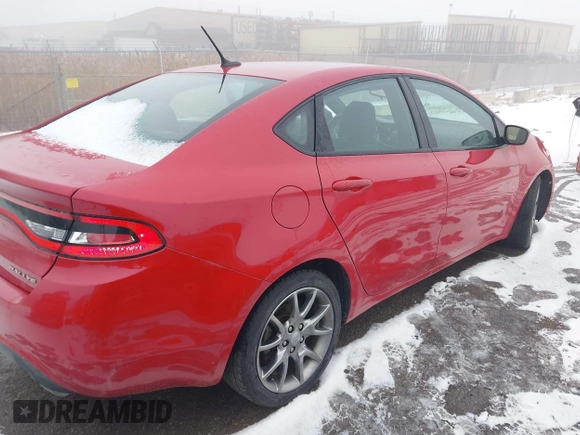 2015 Dodge Dart SXT with VIN 1C3CDFBB3FD111943, listed as a IAAI auction lot 41481688 with 153,950 mi miles and . Bid and sale history available at DreamBid. Image 4.