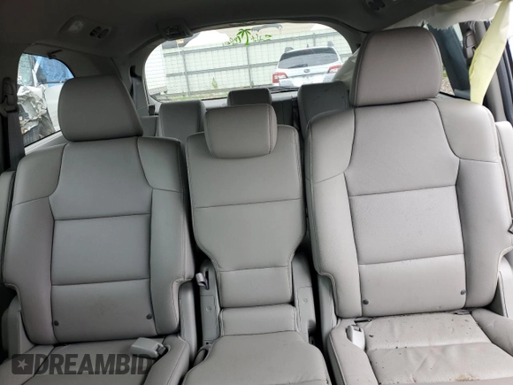 2014 Honda Odyssey EX-L with VIN 5FNRL5H61EB015958, listed as a Copart auction lot 62747765 with Not provided miles and Salvage title. Bid and sale history available at DreamBid. Image 10.