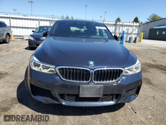 2019 BMW 6 Series 640i xDrive with VIN WBAJV6C56KBK08937, listed as a Copart auction lot 50201275 with 9,000 mi miles and Salvage Title. Bid and sale history available at carsss.com. Image 5.