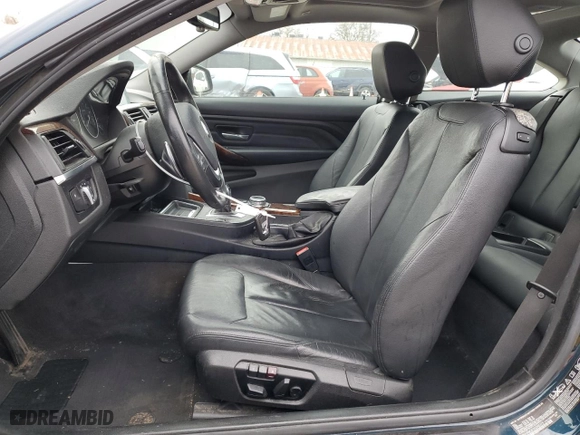 2014 BMW 4 Series 428i xDrive with VIN WBA3N9C51EK245375, listed as a Copart auction lot 43630515 with 187,312 mi miles and Salvage Title. Bid and sale history available at carsss.com. Image 7.