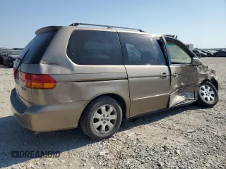 2003 Honda Odyssey EX z VIN 5FNRL18643B048524, wystawiony jako Copart lot #51247395 z przebiegiem 153 157 mil mil oraz Czysty tytuł • Clean title. Historia ofert i sprzedaży dostępna na DreamBid. Obrazek 3.