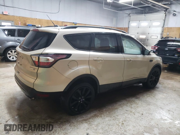 2017 Ford Escape Titanium with VIN 1FMCU9JD8HUB06106, listed as a Copart auction lot 47662825 with 53,523 mi miles and Clean Title. Bid and sale history available at carsss.com. Image 3.