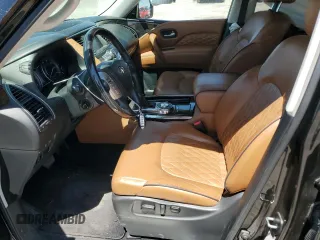 2018 Infiniti QX80 z VIN JN8AZ2NF1J9663159, wystawiony jako Copart lot #57678515 z przebiegiem 109 584 mil mil oraz Szkoda całkowita • Salvage title. Historia ofert i sprzedaży dostępna na DreamBid. Obrazek 7.