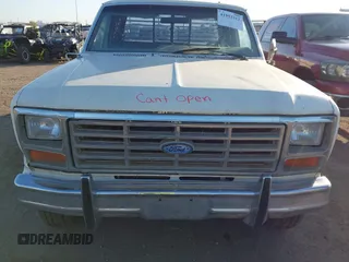 1985 Ford F-250 with VIN 1FTHX2516FKA70773, listed as a IAAI auction lot 41953313 with 986,298 mi miles. Bid and sale history available at carsss.com. Image 10.