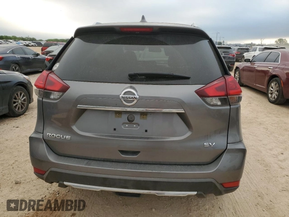 2018 Nissan Rogue S with VIN KNMAT2MT1JP567631, listed as a Copart auction lot 53041915 with 70,745 mi miles and Salvage Title. Bid and sale history available at carsss.com. Image 6.