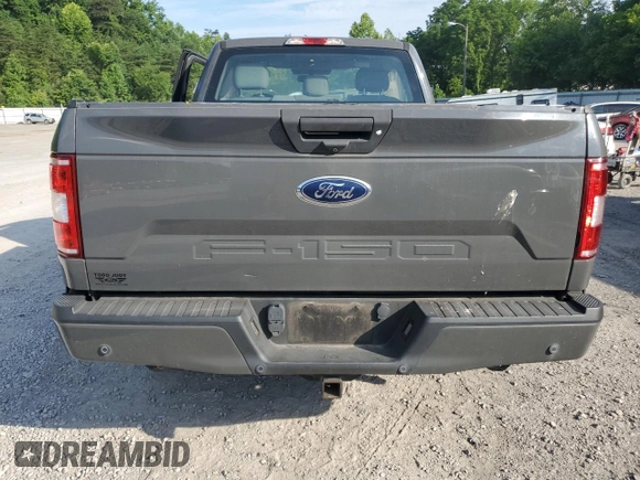 2018 Ford F-150 XL with VIN 1FTMF1EB6JFC99427, listed as a Copart auction lot 59762874 with 44,549 mi miles and Salvage Title. Bid and sale history available at carsss.com. Image 10.