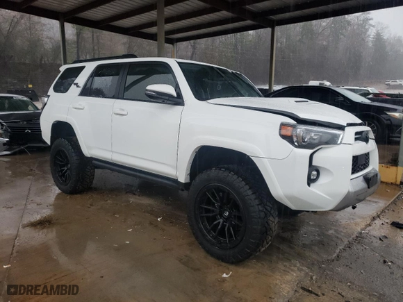 2024 Toyota 4Runner TRD Off Road with VIN JTERU5JR7R6297893, listed as a Copart auction lot 84167794 with 0 mi miles and Salvage Title. Bid and sale history available at carsss.com. Image 4.