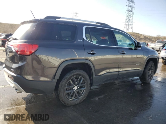 2018 GMC Acadia SLT z VIN 1GKKNULSXJZ192527, wystawiony jako Copart lot #52335155 z przebiegiem Nie podano mil oraz Szkoda całkowita • Salvage title. Historia ofert i sprzedaży dostępna na DreamBid. Obrazek 3.