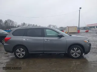 2018 Nissan Pathfinder S with VIN 5N1DR2MM3JC663963, listed as a IAAI auction lot 41427002 with 101,728 mi miles. Bid and sale history available at carsss.com. Image 13.