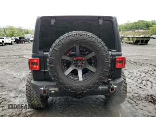 2018 Jeep Wrangler Unlimited Sport S z VIN 1C4HJXDG4JW137697, wystawiony jako Copart lot #56577525 z przebiegiem 42 297 mil mil oraz Szkoda całkowita • Salvage title. Historia ofert i sprzedaży dostępna na DreamBid. Obrazek 6.