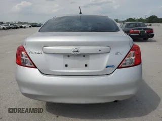 2012 Nissan Versa S with VIN 3N1CN7AP5CL889777, listed as a Copart auction lot 55302775 with 187,044 mi miles and Clean Title. Bid and sale history available at carsss.com. Image 6.
