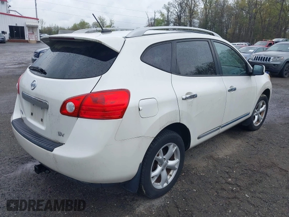 2011 Nissan Rogue SV with VIN JN8AS5MT0BW175983, listed as a IAAI auction lot 42040593 with 145,219 mi miles. Bid and sale history available at carsss.com. Image 4.