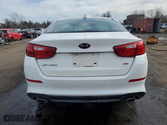 2014 Kia Optima LX with VIN KNAGM4A75E5524130, listed as a Copart auction lot 51934835 with 67,560 mi miles and Salvage Title. Bid and sale history available at carsss.com. Image 6.