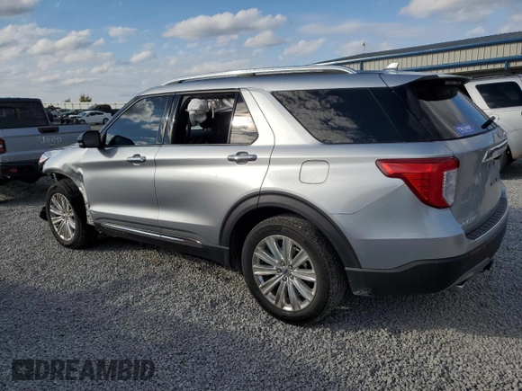 2020 Ford Explorer Limited with VIN 1FMSK8FH5LGC12639, listed as a Copart auction lot 79206024 with 234,914 mi miles and Salvage Title. Bid and sale history available at carsss.com. Image 2.