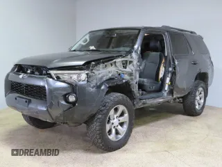 2018 Toyota 4Runner SR5 with VIN JTEBU5JR7J5606564, listed as a Copart auction lot 74289194 with 149,936 mi miles and Salvage Title. Bid and sale history available at carsss.com. Image 2.