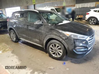 2018 Hyundai Tucson SEL Plus with VIN KM8J33A40JU722637, listed as a Copart auction lot 46035195 with 90,319 mi miles and Salvage Title. Bid and sale history available at carsss.com. Image 4.