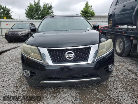 2014 Nissan Pathfinder SL z VIN 5N1AR2MN2EC609863, wystawiony jako Copart lot #61168015 z przebiegiem 183 412 mil mil oraz Czysty tytuł • Clean title. Historia ofert i sprzedaży dostępna na DreamBid. Obrazek 5.