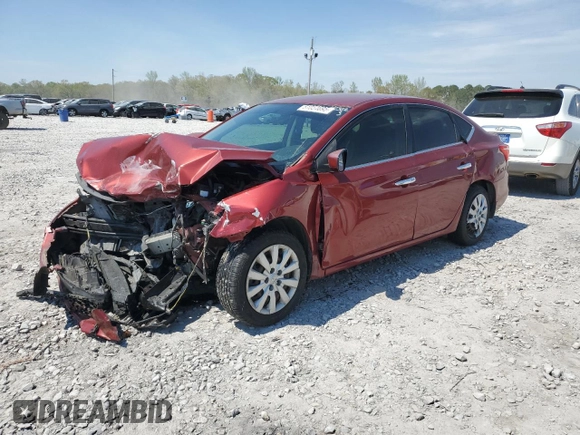 2017 Nissan Sentra SV z VIN 3N1AB7APXHL648191, wystawiony jako Copart lot #51051695 z przebiegiem Nie podano mil oraz Szkoda całkowita • Salvage title. Historia ofert i sprzedaży dostępna na DreamBid. Obrazek 1.