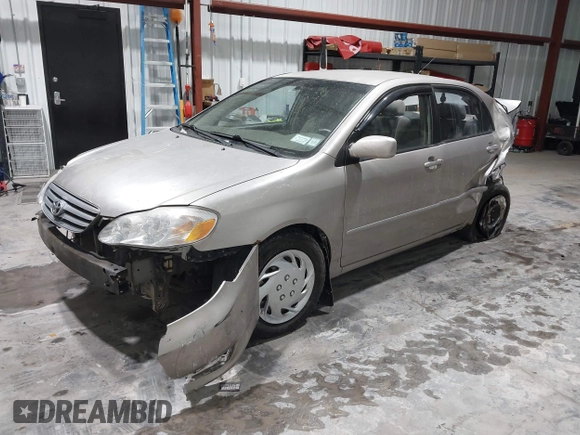 2003 Toyota Corolla CE with VIN 1NXBR32E33Z166398, listed as a IAAI auction lot 41418680 with 175,546 mi miles and . Bid and sale history available at DreamBid. Image 18.
