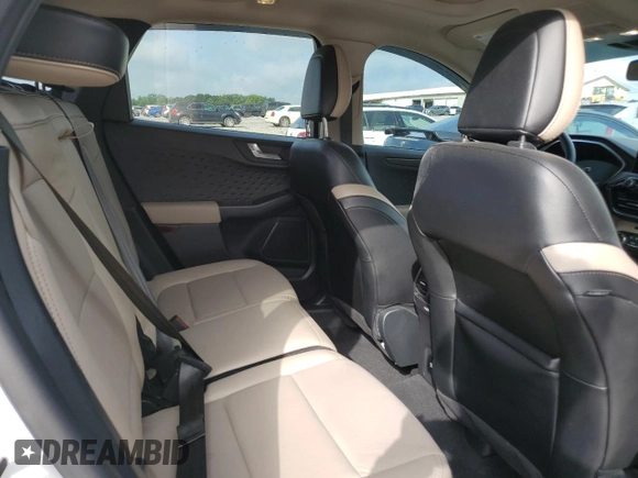 2020 Ford Escape Titanium with VIN 1FMCU9J91LUC38161, listed as a Copart auction lot 64293535 with 48,682 mi miles and Salvage title. Bid and sale history available at DreamBid. Image 11.