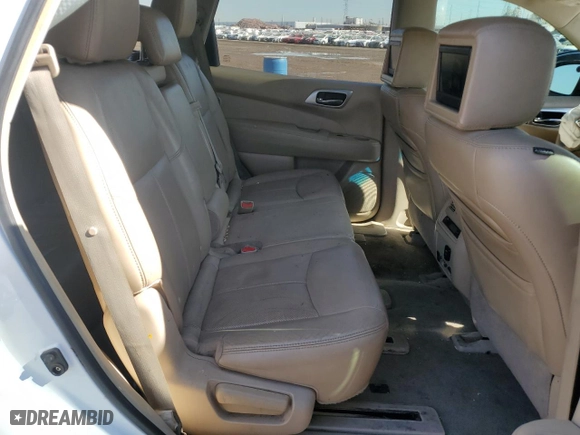 2013 Nissan Pathfinder Platinum with VIN 5N1AR2MN1DC689249, listed as a Copart auction lot 46912405 with 208114 miles and Salvage Title. Bid and sale history available at carsss.com. Image 11.