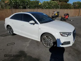 2017 Audi A3 Sedan Premium Plus with VIN WAUGUGFF6H1031585, listed as a Copart auction lot 66361714 with 95,818 mi miles and Salvage Title. Bid and sale history available at carsss.com. Image 4.