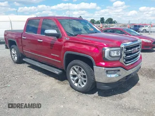 2018 GMC Sierra 1500 SLT z VIN 3GTU2NEC0JG437585, wystawiony jako IAAI lot #42381266 z przebiegiem 133 107 mil mil oraz . Historia ofert i sprzedaży dostępna na DreamBid. Obrazek 1.
