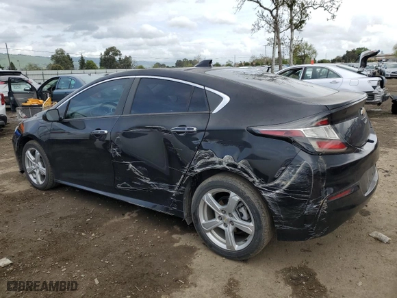 2017 Chevrolet Volt LT with VIN 1G1RC6S53HU102626, listed as a Copart auction lot 51262365 with 123,529 mi miles and Salvage Title. Bid and sale history available at carsss.com. Image 2.