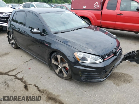 2017 Volkswagen Golf GTI S with VIN 3VW5T7AUXHM067363, listed as a Copart auction lot 59612453 with 81,618 mi miles. Bid and sale history available at carsss.com. Image 4.
