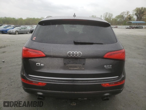2016 Audi Q5 Premium with VIN WA1C2AFP4GA137233, listed as a Copart auction lot 50878535 with 120,200 mi miles and Salvage Title. Bid and sale history available at carsss.com. Image 6.