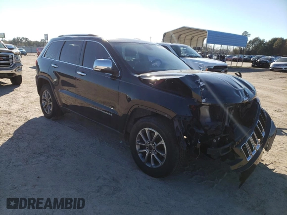 2014 Jeep Grand Cherokee Limited with VIN 1C4RJEBG4EC234773, listed as a Copart auction lot 41469775 with 114,729 mi miles and Salvage Title. Bid and sale history available at carsss.com. Image 4.