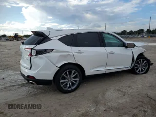 2023 Acura RDX w/Technology Package with VIN 5J8TC1H59PL009140, listed as a Copart auction lot 74685164 with 5,794 mi miles and Non Repairable. Bid and sale history available at carsss.com. Image 3.