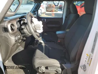 2018 Jeep Wrangler Unlimited Sport S with VIN 1C4HJXDN3JW302976, listed as a Copart auction lot 56457455 with 97,859 mi miles and Non repairable. Bid and sale history available at DreamBid. Image 7.