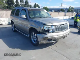 2003 Cadillac Escalade z VIN 1GYEK63N03R155894, wystawiony jako IAAI lot #42336523 z przebiegiem 188 332 mil mil oraz . Historia ofert i sprzedaży dostępna na DreamBid. Obrazek 1.
