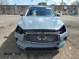 2022 Infiniti QX50 LUXE with VIN 3PCAJ5BA3NF117553, listed as a Copart auction lot 45706895 with 51,329 mi miles and Non Repairable. Bid and sale history available at carsss.com. Image 5.
