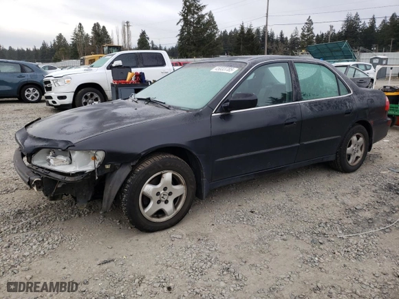 1999 Honda Accord Sdn EX with VIN 1HGCG1652XA008673, listed as a Copart auction lot 45033785 with 279,014 mi miles and Salvage Title. Bid and sale history available at carsss.com. Image 1.