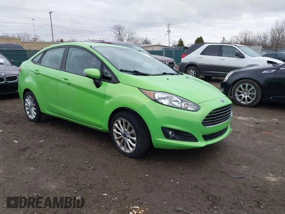 2014 Ford Fiesta SE with VIN 3FADP4BJ1EM110575, listed as a IAAI auction lot 41846117 with 79,027 mi miles. Bid and sale history available at carsss.com. Image 1.