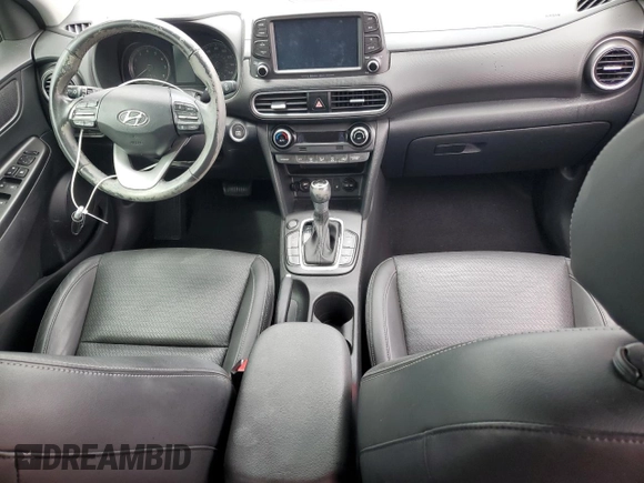 2020 Hyundai Kona Ultimate with VIN KM8K53A56LU427603, listed as a Copart auction lot 74005334 with 0 mi miles and Non Repairable. Bid and sale history available at carsss.com. Image 8.
