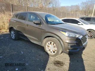 2019 Hyundai Tucson SE with VIN KM8J2CA4XKU047464, listed as a Copart auction lot 47738535 with 41,893 mi miles and Salvage Title. Bid and sale history available at carsss.com. Image 4.