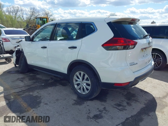 2017 Nissan Rogue SV with VIN KNMAT2MV9HP555609, listed as a IAAI auction lot 42003956 with 156,966 mi miles and . Bid and sale history available at carsss.com. Image 3.