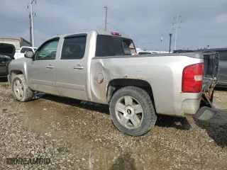 2007 Chevrolet Silverado 1500 LTZ with VIN 2GCEK13M471500665, listed as a Copart auction lot 46646525 with 0 mi miles and Salvage Title. Bid and sale history available at carsss.com. Image 2.