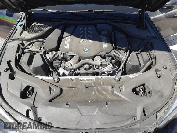 2020 BMW 8 Series M850i with VIN WBAGV8C04LBP48797, listed as a Copart auction lot 62884902 with 23,894 mi miles. Bid and sale history available at carsss.com. Image 7.