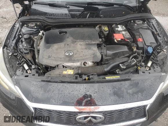 2017 Infiniti QX30 Luxury with VIN SJKCH5CR9HA032560, listed as a Copart auction lot 47092605 with 63,053 mi miles and Salvage title. Bid and sale history available at DreamBid. Image 11.