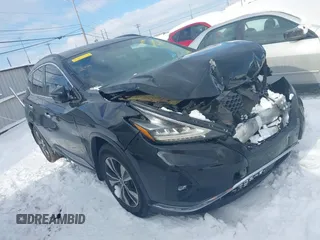 2019 Nissan Murano S with VIN 5N1AZ2MS2KN166359, listed as a IAAI auction lot 41241896 with 95,885 mi miles. Bid and sale history available at carsss.com. Image 1.