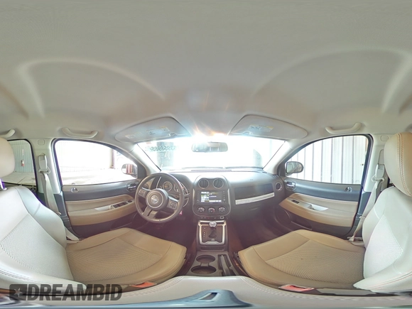 2014 Jeep Compass Latitude with VIN 1C4NJDEB1ED661332, listed as a Copart auction lot 53958985 with 116,020 mi miles and Salvage Title. Bid and sale history available at DreamBid. Image 15.